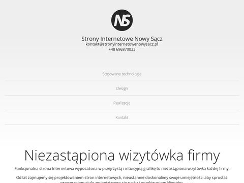 Stronyinternetowenowysacz.pl