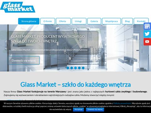 Glass Market szyby zdobione